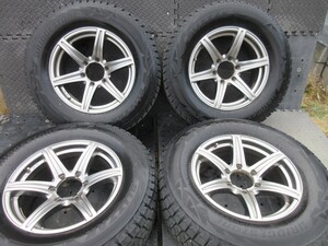 必見冬用!4×4 エンジニアリング urban SPORT SV バリ溝 BLIZZAK DM-V2 265/65R17 ランクル 120/150 プラド ハイラックス サーフ パジェロ