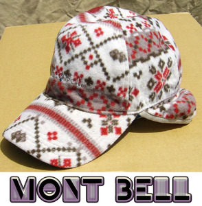 即決■mont bell■白ベスターcap■古着