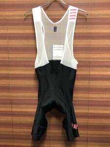 HZ943 ラファ Rapha PRO TEAM LIGHTWEIGHT BIB SHORTS ビブショーツ 黒/ピンク/白 XL