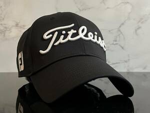 【未使用品】362KF 訳あり★Titleist タイトリスト ゴルフ キャップ 上品で高級感のあるブラックにシリーズロゴとFJロゴ♪《FREEサイズ》