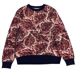 TENDERLOIN T-SWEATER テンダーロイン ニットセーター ジャガード ウルフ S