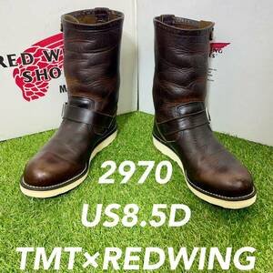 【安心品質0272】限定TMT×レッドウイング ブーツ8.5送料込REDWINGエンジニア