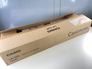 ★未使用品 CASIO カシオ LK-526 デジタルキーボード 電子ピアノ キーボード 楽器 光ナビゲーション 楽らくキーボード ホワイト 管理TO613