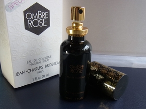 JEAN CHARLES BROSSEAU ジャン シャルル ブロッソー★OMBRE ROSE オンブルローズ EAU DE COLOGNE 30ml スペシャルエディション 香水/USED