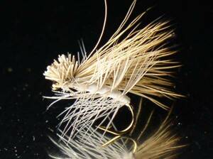 完成品フライ エルクヘアカディスホワイト Elk Hair Caddis White 10本 #16