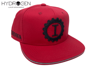 ハイドロゲン LG3000 RED GARAGE ITALIA CUSTOMS CAP ガレージ イタリア カスタム レッド コットン ベースボール キャップ