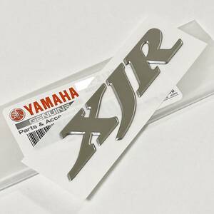 XJR400R 純正 サイドカバー エンブレム 〇 ● ☆ 立体エンブレム 3D 2003-2007 ヤマハ YAMAHA