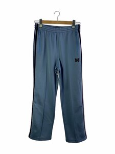 Needles◆汚れ有/22SS/TRACK PANT POLY SMOOTHボトム/S/ポリエステル/BLU/KP220