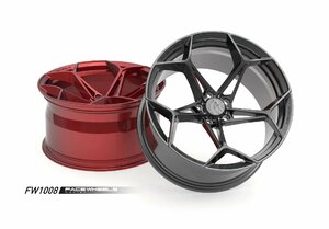 【鍛造】FACE WHEELS　FW1008　FORGED 1PCホイール21インチ10.0/10.5/11.0/11.5/12.0/12.5/13.0J