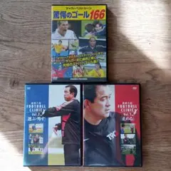 風間八宏 FOOTBALL CLINIC Vol.1＆Vol.2＆おまけDVD