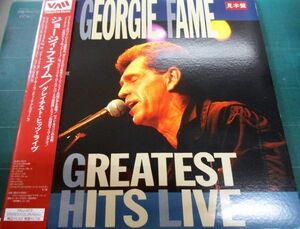 L1/国内版中古LＤ☆ジョージィ・フェイム☆GREATEST HITS LIVE☆見本盤