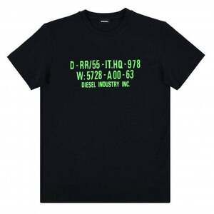 * 1点のみ * 正規品 DIESEL T-DIEGO-S2 ディーゼル Tシャツ S / Black *