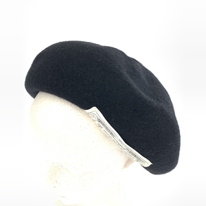 ◆CA4LA カシラ×アンディウォーホル ベレー帽 ◆ ブラック パンチング レディース 帽子 ハット hat 服飾小物