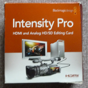 ■ビデオキャプチャーボード Blackmagicdesign Intensity Pro■HDMI対応！