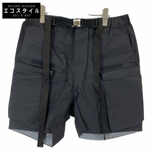 sacai サカイ ×アクロニウム 22SS 22-02763M ブラック ショーツ ブラック M ボトムス ナイロン メンズ 中古