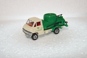 トミカ （黒箱） 日本製　Ｎo.39　トヨタ　ダイナ　バキュームカー　箱なし tomica ミニカー