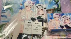 z/xトレカアイテムくじ　ゼクス　大人買い特典　イース＆スイ　非売品プレイマット