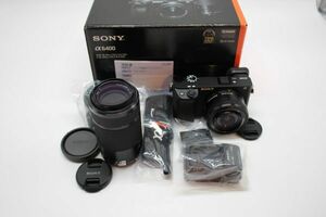 ショット数わずか1350回 未記入保証書付き ■ほぼ新品■ SONY α6400　ILCE-6400Y　＊22813