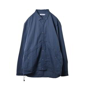 未使用 nonnative コットンツイル コーチ シャツジャケット 2 ネイビー ノンネイティブ KL4BPACA39