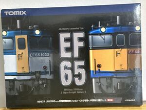 ＴＯＭＩＸ製　ＪＲ　ＥＦ６５　１０００形電気機関車（１０３３・１０６５号機セット）　品番９８９３７　（中古品）※送料込み