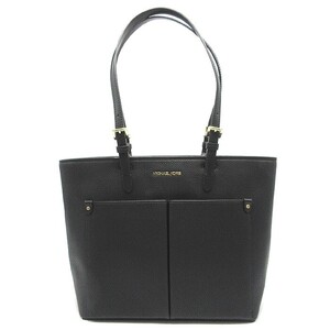 マイケルコース バッグ トートバッグ MICHAEL KORS ヴィーガンレザー ミディアム ダブルポケット 35F3GTVT8B BLACK アウトレット 