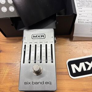 MXR six bandeq イコライザー EQ