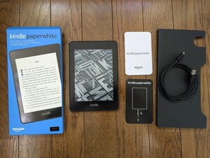 Kindle paperwhite キンドルペーパーホワイト（第10世代）防水機能搭載 wifi 8GB ブラック 広告つき