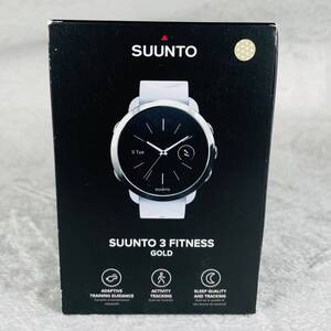 未使用 SUUNTO スント SUUNTO 3 FITNESS SS050053000 スマートウォッチ ウェアラブル ホワイト×ゴールド