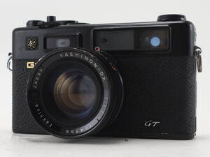 ★訳あり実用品★ ヤシカ YASHICA ELECTRO35 GT ブラック ★SLOW通電ランプ点灯、シャッターOK! #TA6321