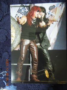 Toshl SEXX GEORGE ブロマイド ① / TOSHI 龍玄とし LADIES ROOM / X JAPAN 生写真