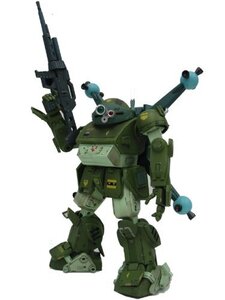 【中古】装甲騎兵ボトムズ DMZ－06 デュアルモデルツヴァイ スコープドッグ（リド戦Ver．） with ミクロアクション キリコ・キュービィー