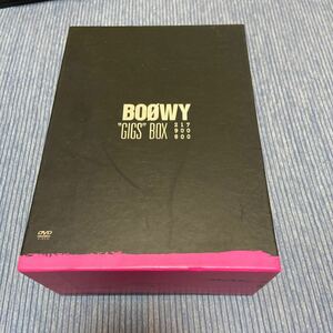 BOOWY GIGS BOX DVD LIVE 8枚組