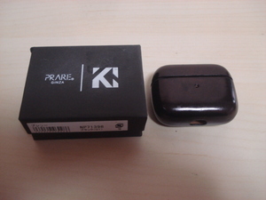 [送料無料 即決] PRARE GINZA プレリー AirPods Pro Leathercase KIKS NP71398 USED