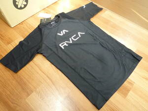 【即決】【新品未使用品】RVCA ルーカ ラッシュガード Tシャツ Mサイズ カットソー キックボクシング MMA 総合格闘技 サーフ トレーニング