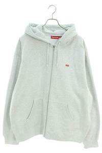 シュプリーム パーカー 24AW Small Box Zip Up Hooded Sweatshirt サイズ:XXL スモールボックスロゴジップアップパーカー 中古 OM10