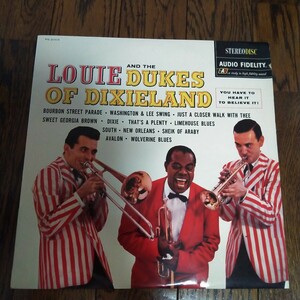 レア LP レコード サッチモ デュークス オブ ディキシーズ ルイアームストロング LOUIE DUKES OF DIXIELAND 