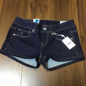 G-star raw/3301/ショートパンツ/デニム/加工品/スーパーストレッチ/w26/RAW