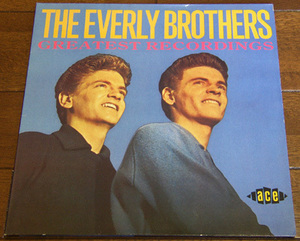 The Everly Brothers - Greatest Recordings - LP / 50s,ロカビリー,Wake Up Little Susie,Bye Bye Love,Claudette,Rip It Up,Bird Dog,Ace