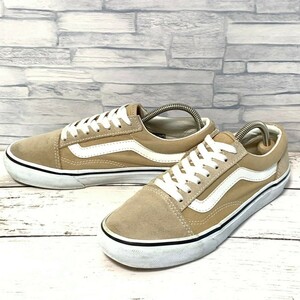 R6326bE VANS バンズ OLD SKOOL オールドスクール スニーカー ULTRA CUSH ベージュ レディース 23.5cm スケーター スケボー V36CL+CALM