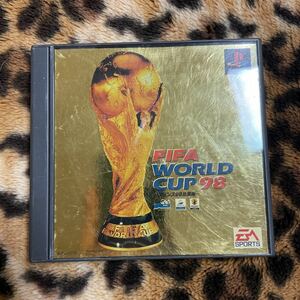 PS FIFAワールドカップ98 箱説付き　起動確認済み 大量出品中！ 同梱発送歓迎です。