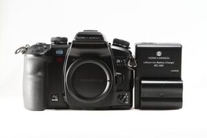 ★訳あり極上品★ミノルタ MINOLTA α-7 DIGITAL ボディ★通電・AF動作OK バッテリー付★101580