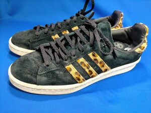 adidas　アディダス　キャンパス　80s GY0407 メンズ　レディース　ヒョウ柄　レオパード柄　スエード　24.5cm　　/