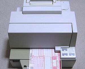 ◆ 宅急便の宛名印刷に最適 EPSON 小型ドットインパクトプリンター TM-H5000II 新品USB接続・インク付 検)PLQ-20S/PLQ-30S/VP-930R/TM-U590