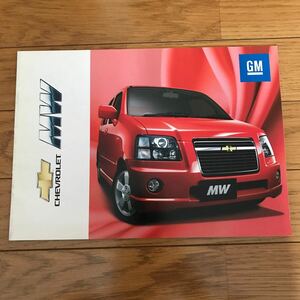 CHEVROLET MW カタログ 2006年 SUZUKI GM シボレー スズキ