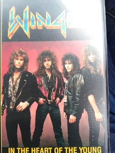 Winger　IN the heart of the young VHS　ビデオ　19712