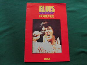 非売品冊子　Elvis Foever エルヴィス完全ディスコグラフィー[索引、年表付]1977年9月発行(株)ミュージック・ラボ 、フォトカードおまけ