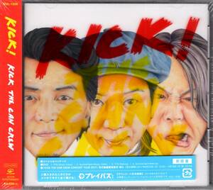 KICK! (初回限定盤)2017 KICK THE CAN CREW　缶蹴る奴ら、全員集合! 約14年ぶり待望の4枚目のオリジナルアルバム発売！　DVD付き！