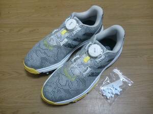 ★希少サイズ・超美品★adidas アディダス ゴルフシューズ BOA EVN791001 A:GW856 22.0㎝ 63