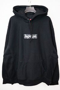 シュプリーム SUPREME 19AW BANDANA BOX LOGO HOODED SWEATSHIRT XL BLACK バンダナ ボックス ロゴ フーデッド スウェット パーカー ブラッ