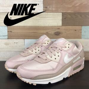 NIKE AIR MAX 90 ナイキ エア マックス 90 ウィメンズ ベアリーローズ ホワイト ブラック 23.5cm U10214 CZ6221-600　